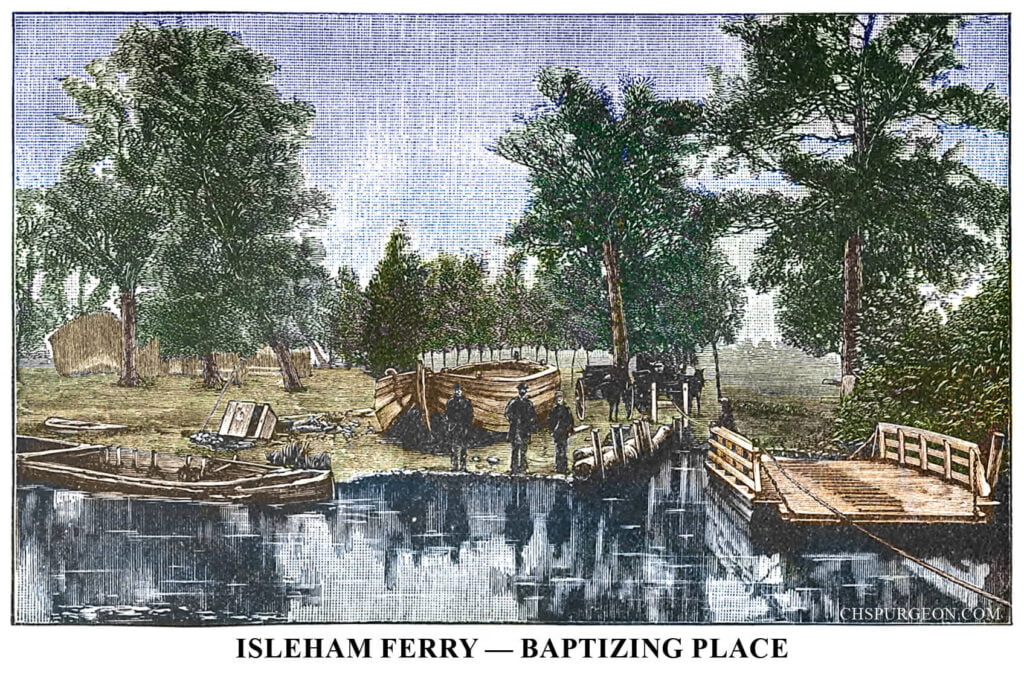 Isleham Ferry - The Location of Spurgeon's Baptism